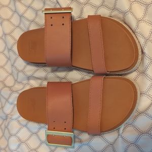 Sorel Women's Roaming Buckle Slide Jute Sandals